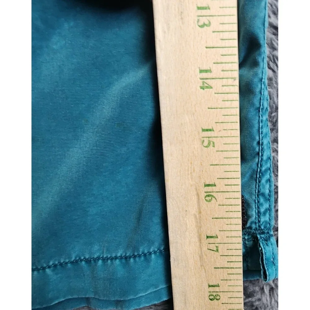 Billabong Men's Teal Blue Swim Trunks Elastic Waist Drawstring‎ Pockets XL
